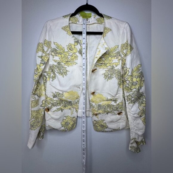 Vintage Roberto Cavalli Blazer – IT 42 / US 10 – Botanical Print - Picture 9 of 9